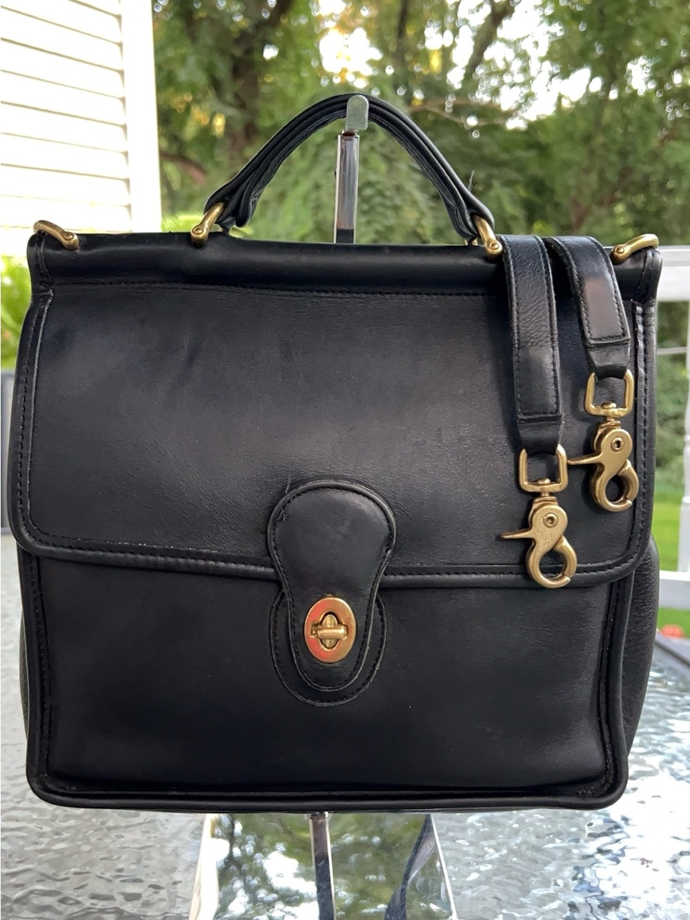 VINTAGE COACH WILLIS BAG #9927